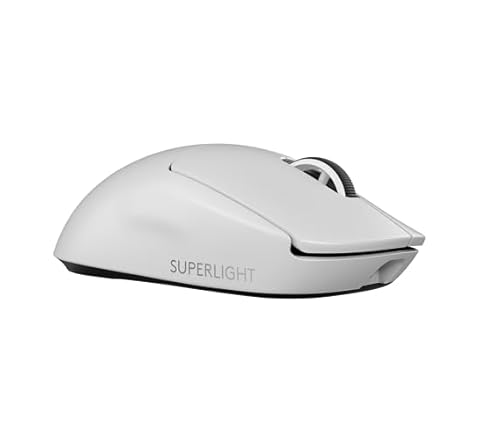 Logitech G PRO X Superlight 2 Wireless Gaming Mouse, 60 g pro-Grade Mouse with 5 programmable Buttons, 44k DPI Sensor, 8 kH…
