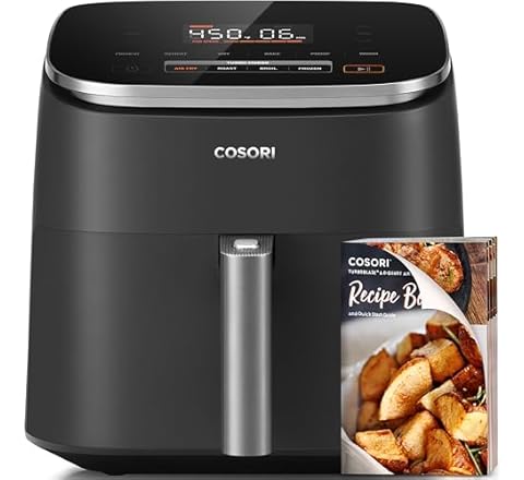 COSORI Air Fryer 6 QT TurboBlaze Technology, 9-in-1 Airfryer Oven, Crispy Results in Just Minutes, 130+ Recipes, Compact, N…