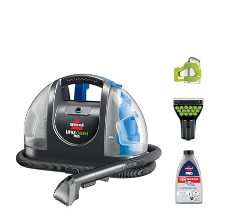 BISSELL - Portable Carpet Cleaner - Little Green Carpet & Upholstery Machine - 48oz Capacity with Stain Brush and self-Clea…