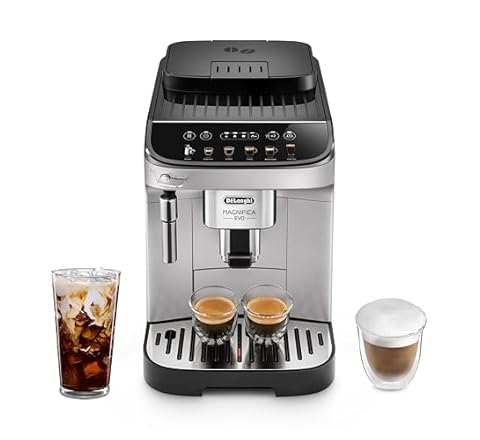 De'Longhi Magnifica Evo Automatic Espresso & Coffee Machine with Manual Milk Frother for Latte, Cappuccino, Iced Coffee, Bu…