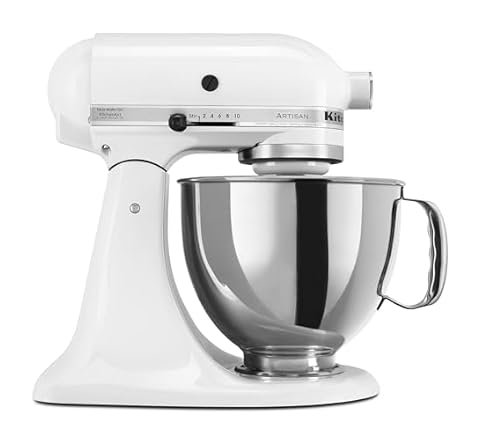 Artisan Stand 5-Qt Mixer, White