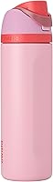 Owala FreeSip Insulated Stainless Steel Water Bottle with Straw for Sports and Travel, BPA-Free Sports Water Bottle, 24...