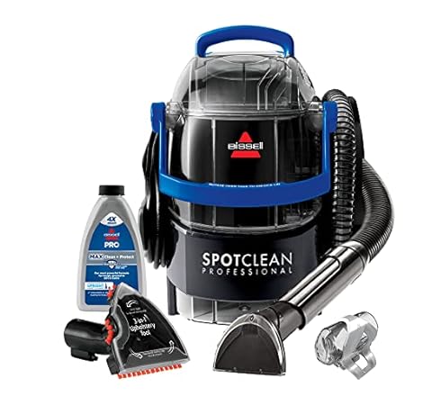 BISSELL Spotclean Professional Portable Carpet And Upholstery Deep Cleaner With Full-Sized 5.9 Amp, 5Ft Hose With 3" Tough …