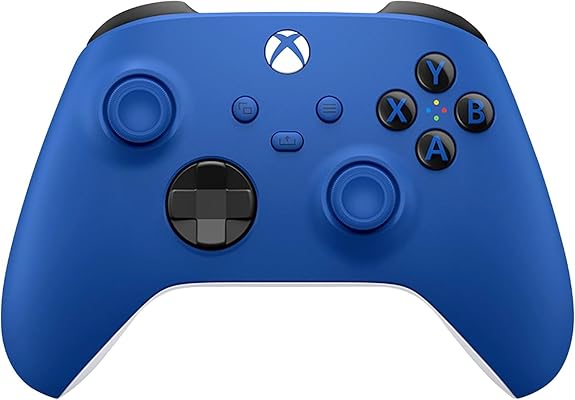 Xbox Wireless Gaming Controller (2025) – Shock Blue – Play on Xbox, Windows, Android, iOS, FireTV Sticks, Smart TVs, VR...
