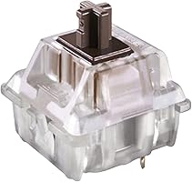 Cherry MX Key Switches for Mechanical Gaming Keyboards | Plate Mounted | MX1AG1NA (Cherry RGB Brown, 10 Pcs)