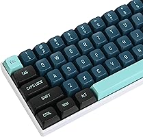 Custom Keycaps CSA Profile 160 Keys Keycaps ABS Double-Shot with ANSI Layout & ISO Layout Kit for Cherry MX Gateron...